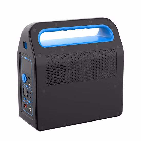 Portable 220V 600W Outdoor Camping Energy Storage Mobile Generator Emergency Charger Solar Power Supply Station Power Bank for Outdoor