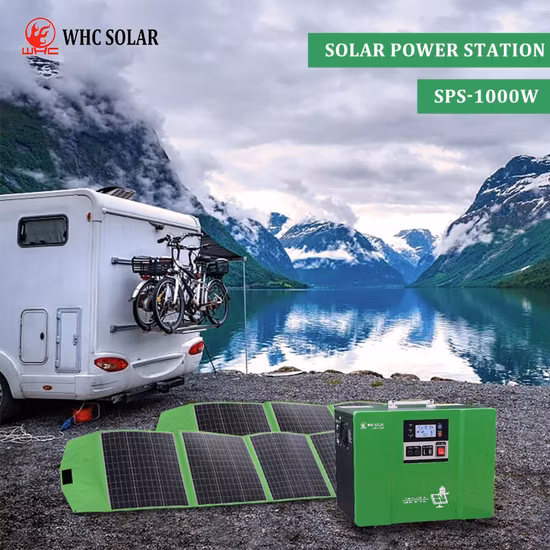 Portable Power Station 1000W 1280wh for Camping Outdoor Emergency Backup